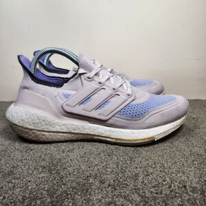Adidas Ultra Boost 21 Purple Running Shoes Woman's Size 9 S23837
